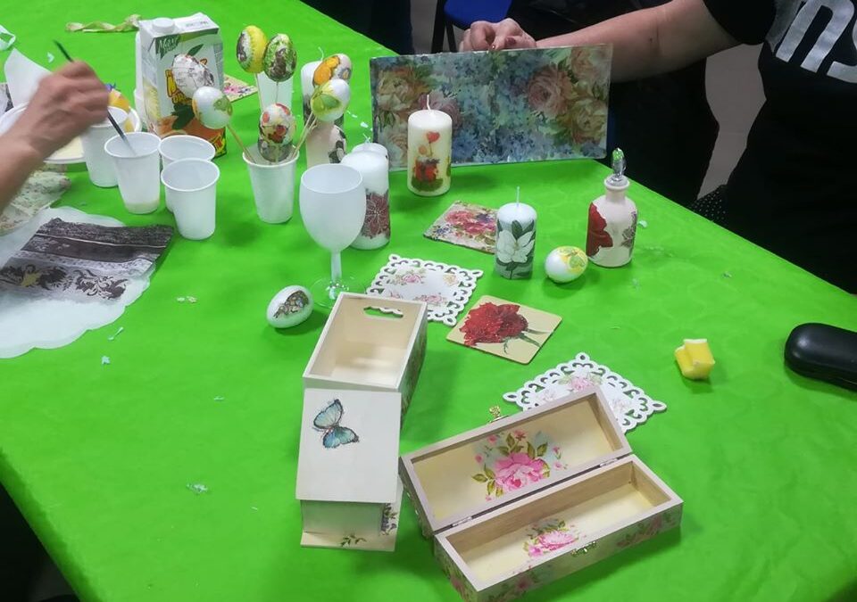 Radionica decoupage tehnikom