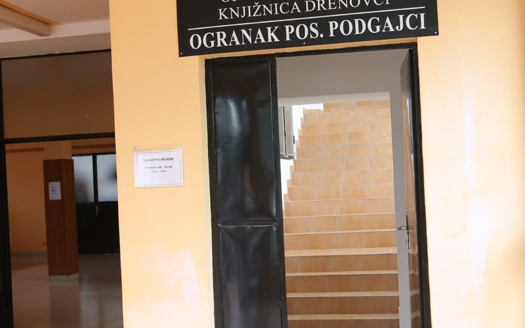 Nemogućnost održavanja igraonica u Ogranku Posavski Podgajci