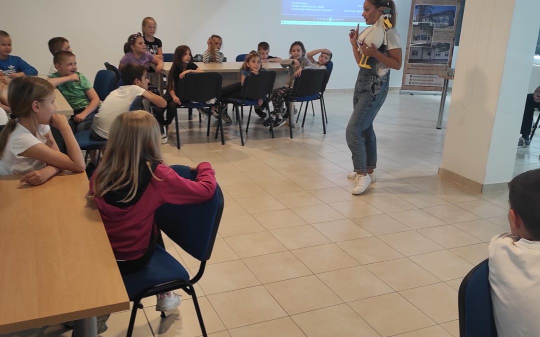 Održana ZELENA RADIONICA s galebom Markom