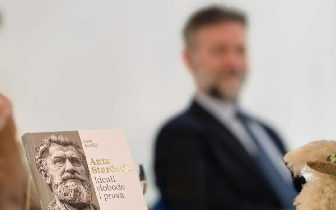 Predstavljena knjiga „Ante Starčević: Ideali slobode i prava“ prof. dr. sc. Pave Barišića